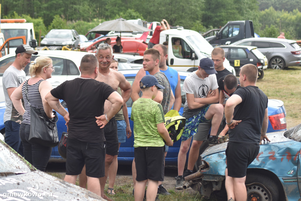 Wrak Race Słońsko na torze w Godziębie