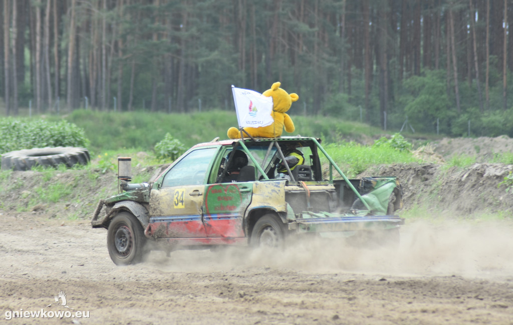 Wrak Race Słońsko na torze w Godziębie