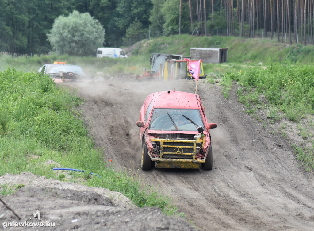 Wrak Race Słońsko na torze w Godziębie