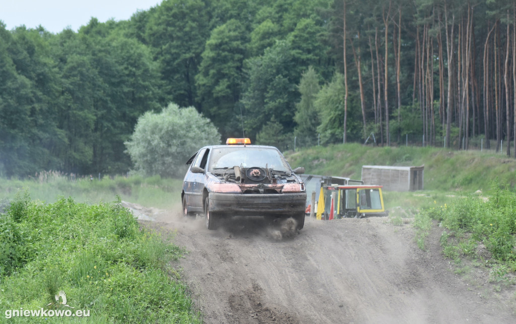 Wrak Race Słońsko na torze w Godziębie