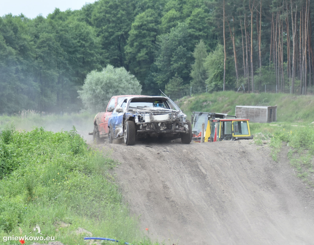 Wrak Race Słońsko na torze w Godziębie