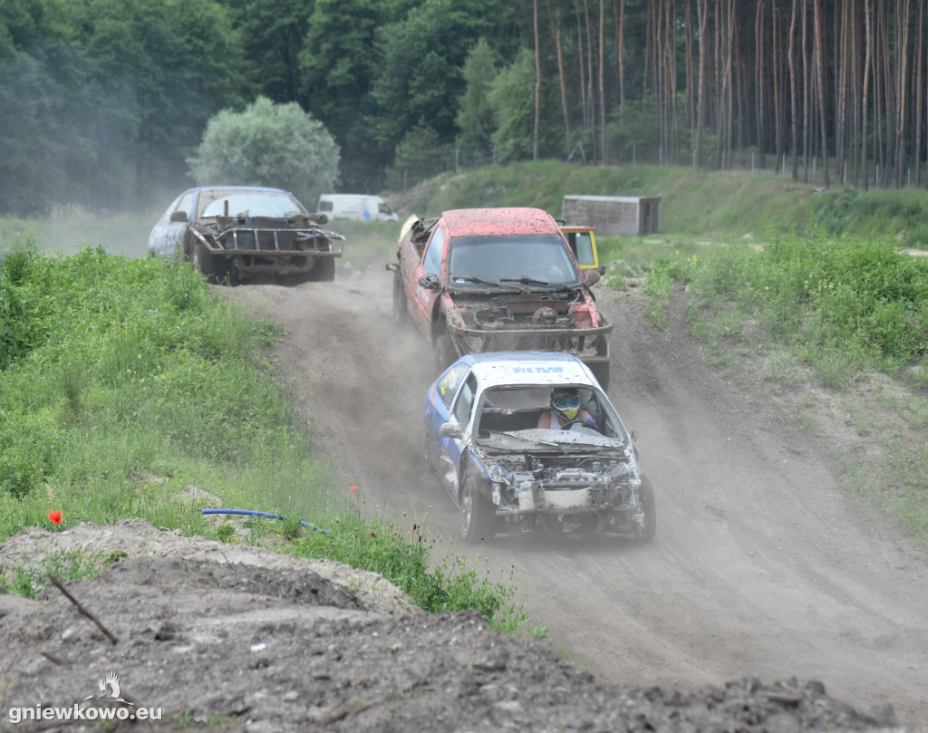 Wrak Race Słońsko na torze w Godziębie