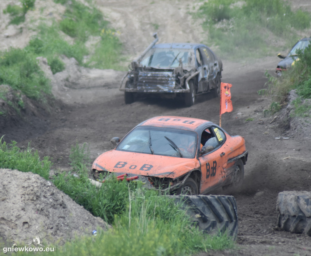Wrak Race Słońsko na torze w Godziębie