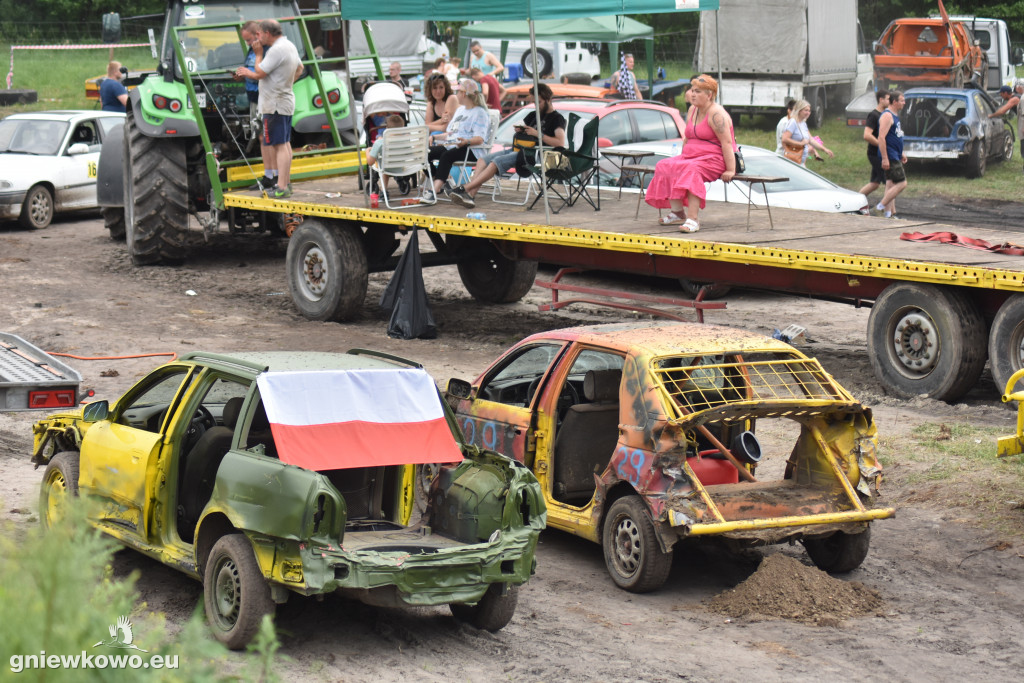 Wrak Race Słońsko na torze w Godziębie