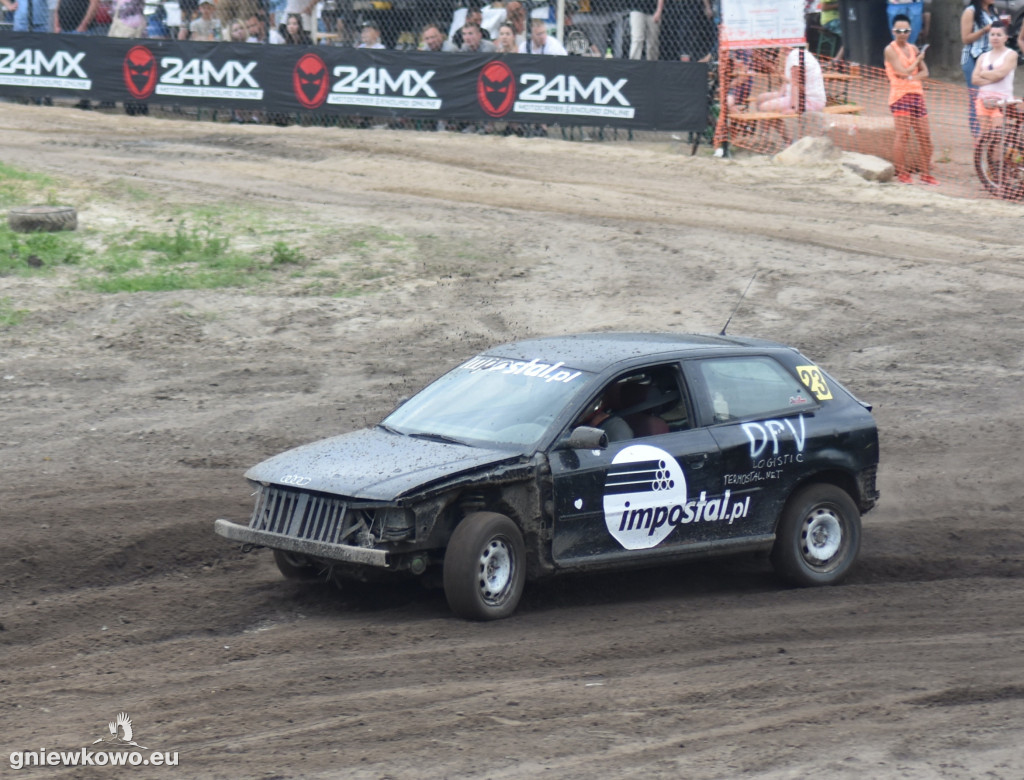 Wrak Race Słońsko na torze w Godziębie