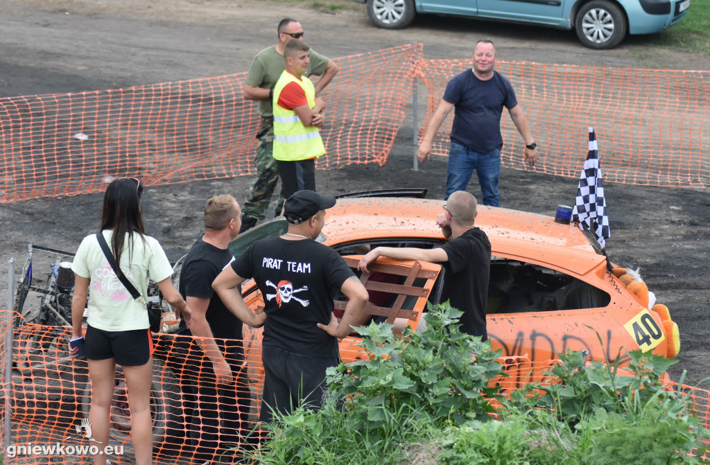 Wrak Race Słońsko na torze w Godziębie