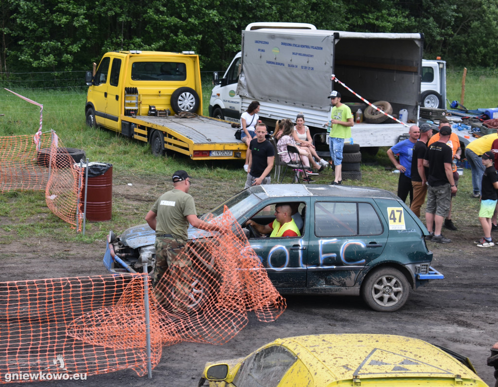 Wrak Race Słońsko na torze w Godziębie