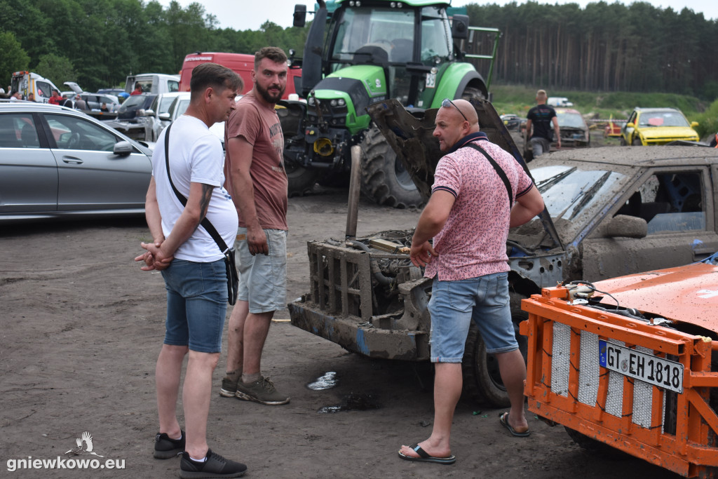 Wrak Race Słońsko na torze w Godziębie
