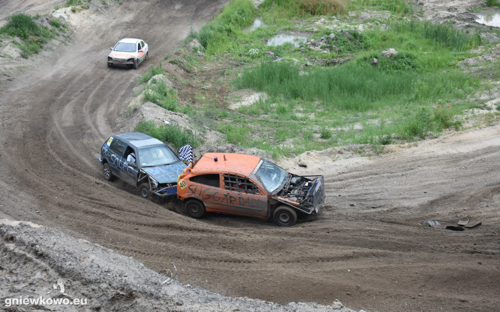 Wrak Race Słońsko na torze w Godziębie