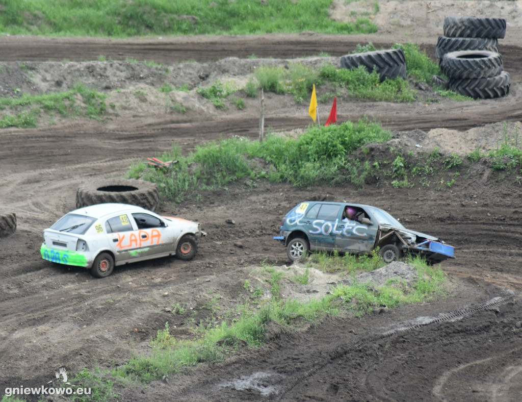 Wrak Race Słońsko na torze w Godziębie