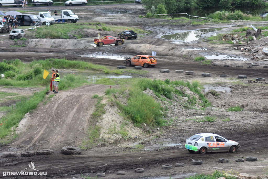 Wrak Race Słońsko na torze w Godziębie