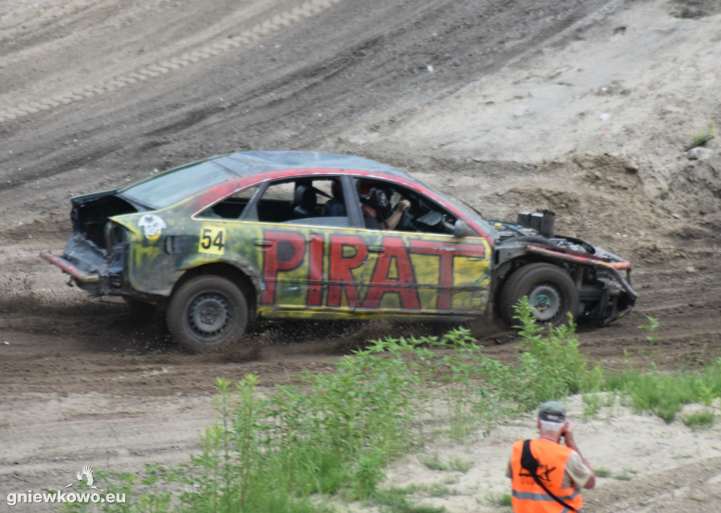 Wrak Race Słońsko na torze w Godziębie
