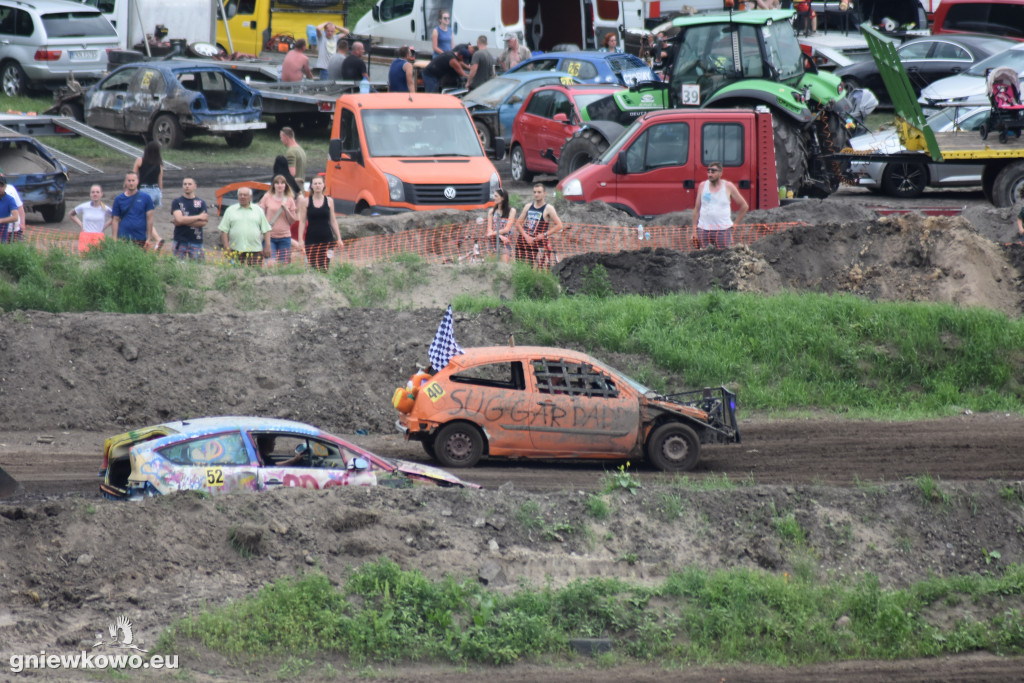 Wrak Race Słońsko na torze w Godziębie