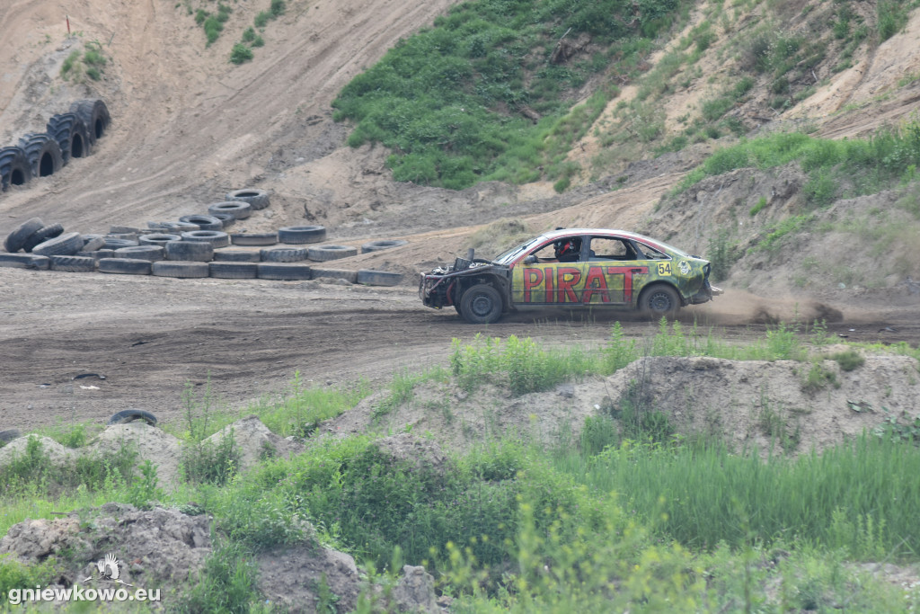 Wrak Race Słońsko na torze w Godziębie