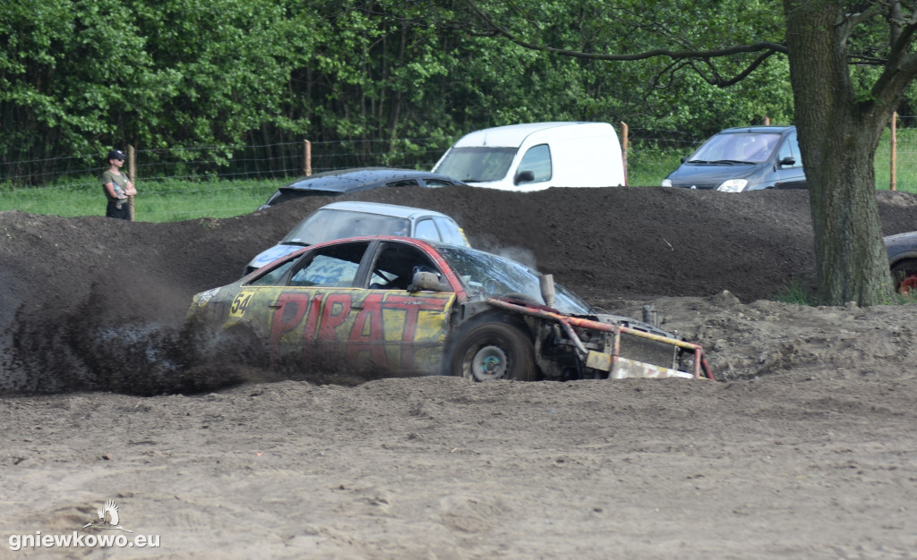 Wrak Race Słońsko na torze w Godziębie
