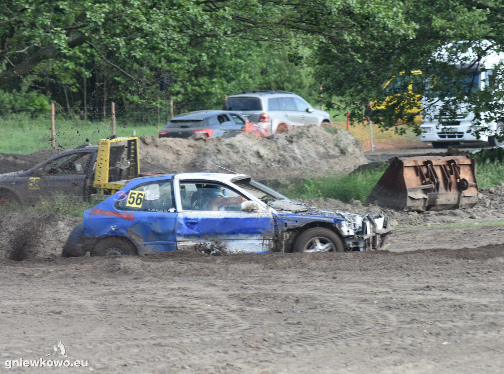 Wrak Race Słońsko na torze w Godziębie