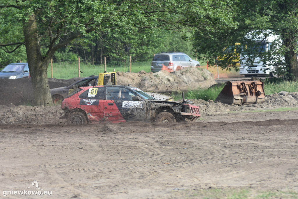 Wrak Race Słońsko na torze w Godziębie