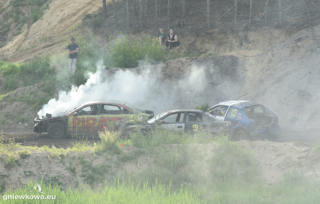 Wrak Race Słońsko na torze w Godziębie