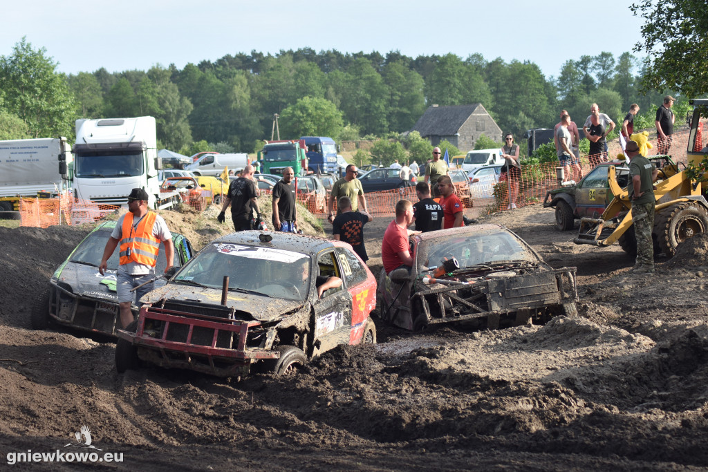 Wrak Race Słońsko na torze w Godziębie