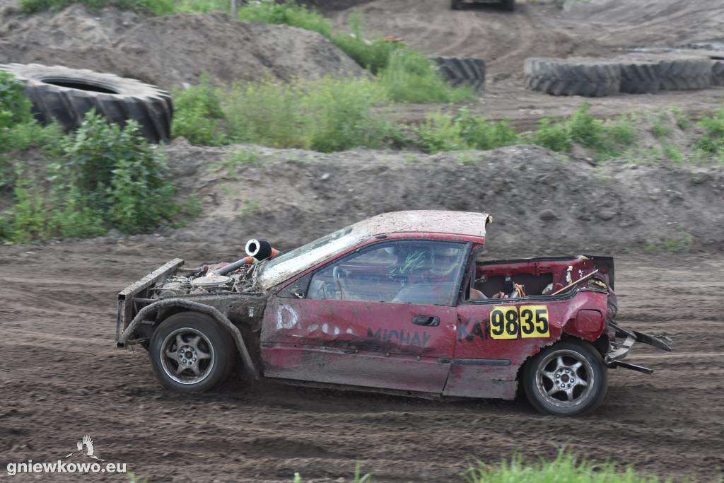 Wrak Race Słońsko na torze w Godziębie