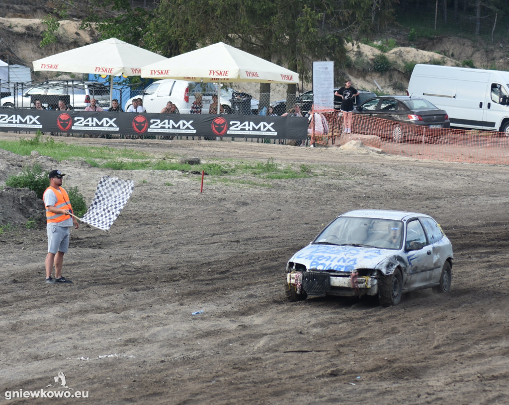 Wrak Race Słońsko na torze w Godziębie
