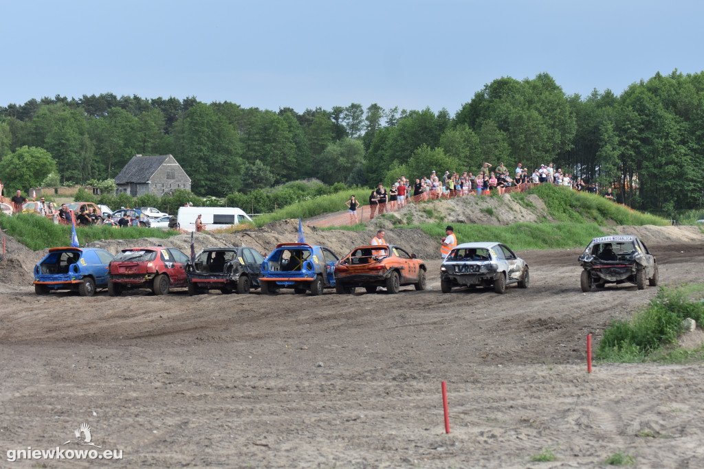 Wrak Race Słońsko na torze w Godziębie