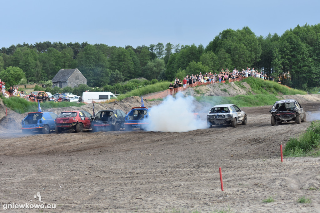 Wrak Race Słońsko na torze w Godziębie