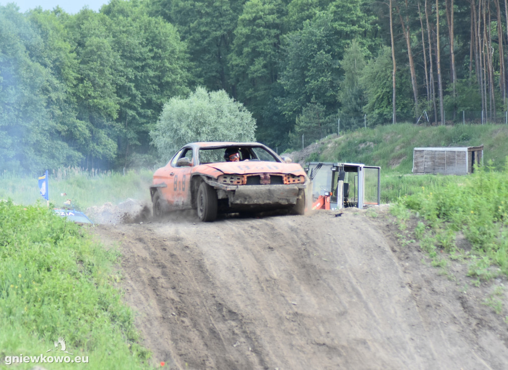 Wrak Race Słońsko na torze w Godziębie