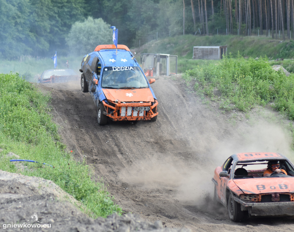 Wrak Race Słońsko na torze w Godziębie