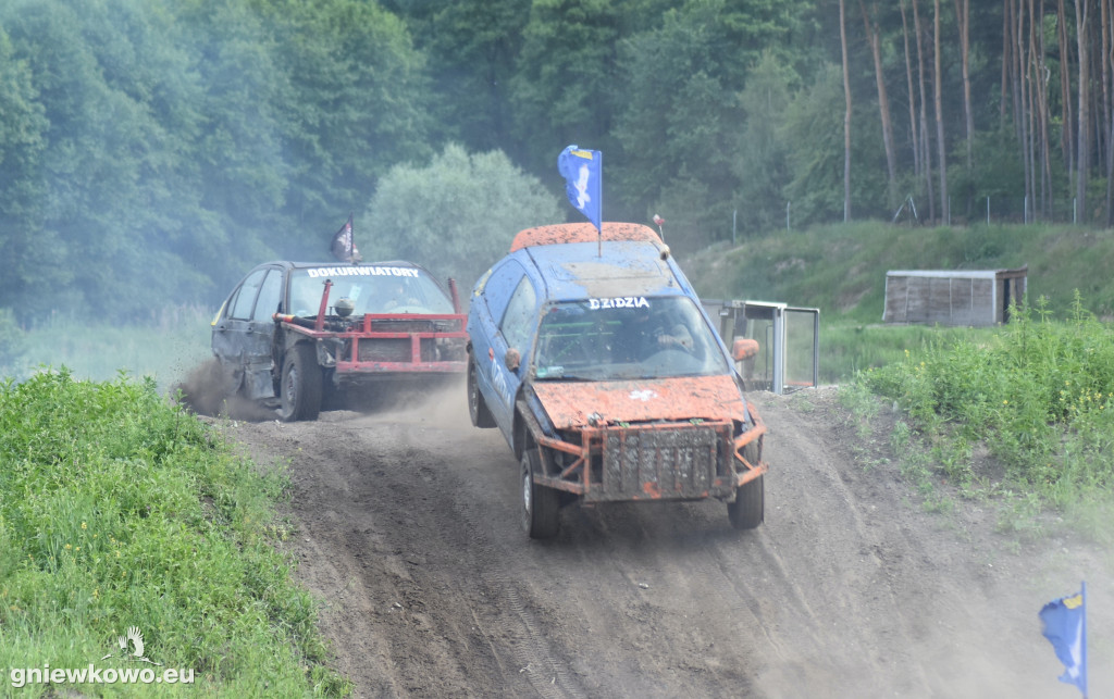 Wrak Race Słońsko na torze w Godziębie