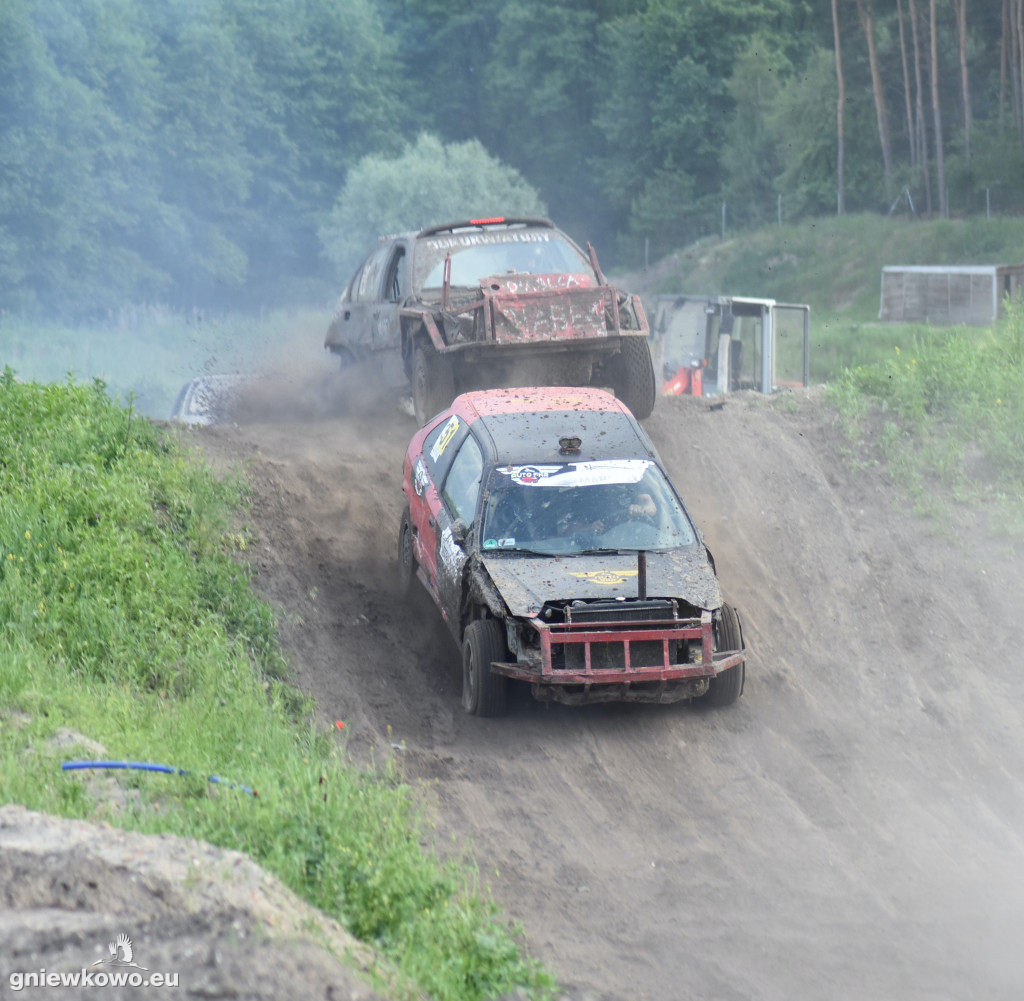 Wrak Race Słońsko na torze w Godziębie
