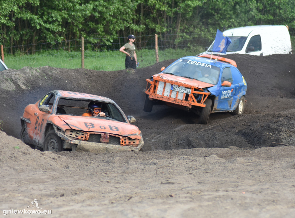 Wrak Race Słońsko na torze w Godziębie
