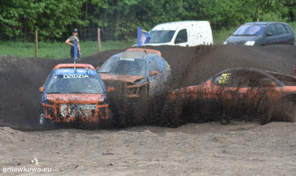 Wrak Race Słońsko na torze w Godziębie