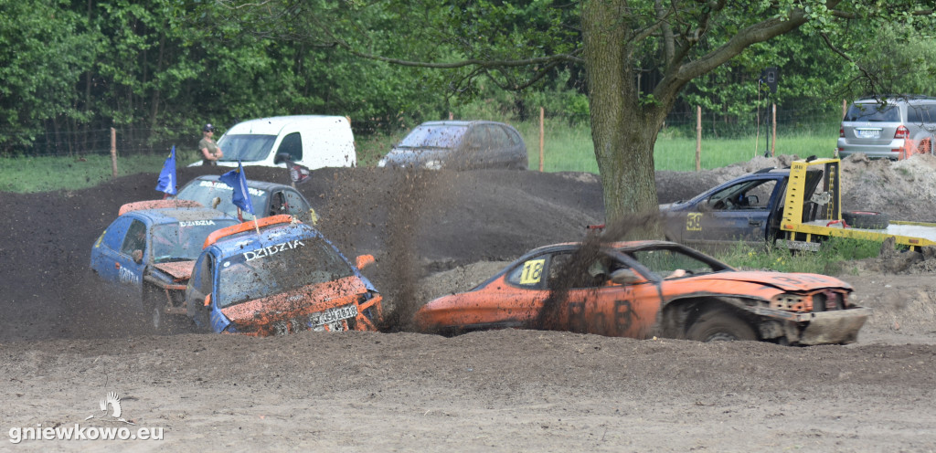 Wrak Race Słońsko na torze w Godziębie