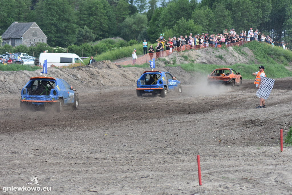 Wrak Race Słońsko na torze w Godziębie