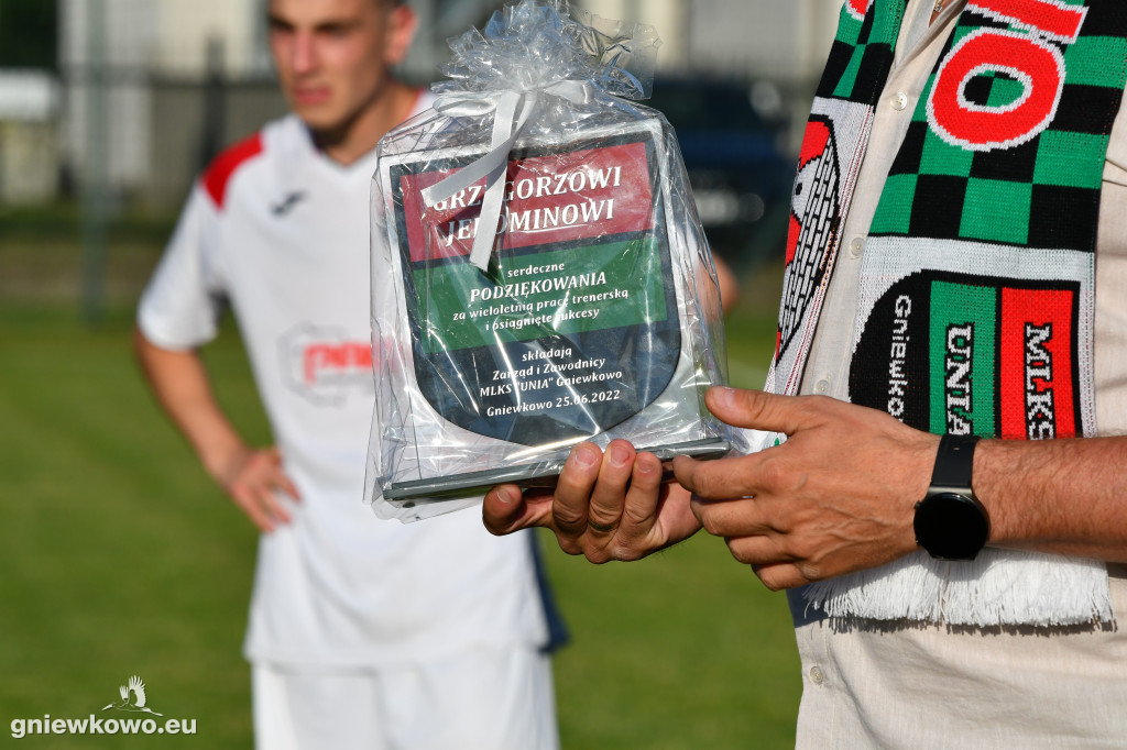 Pożegnanie trenera Unia - Sparta Brodnica 25.6.22
