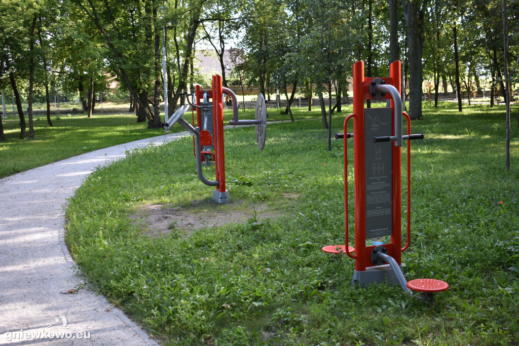 Przebudowa parku i basenu – stan na koniec lipca