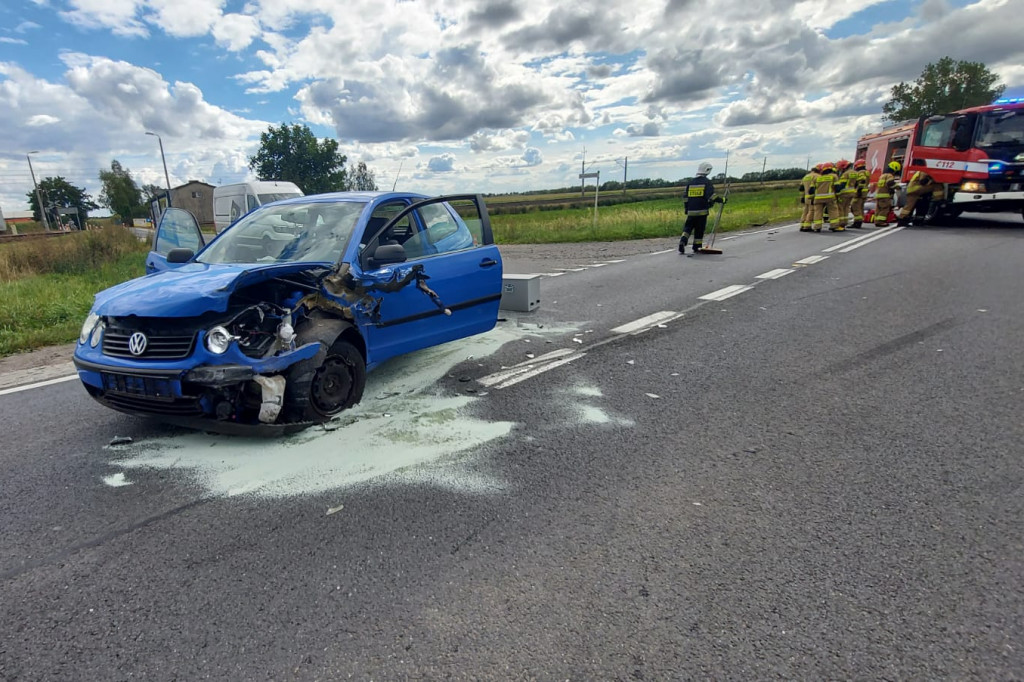 Wypadek między Gniewkowem a Suchatówką