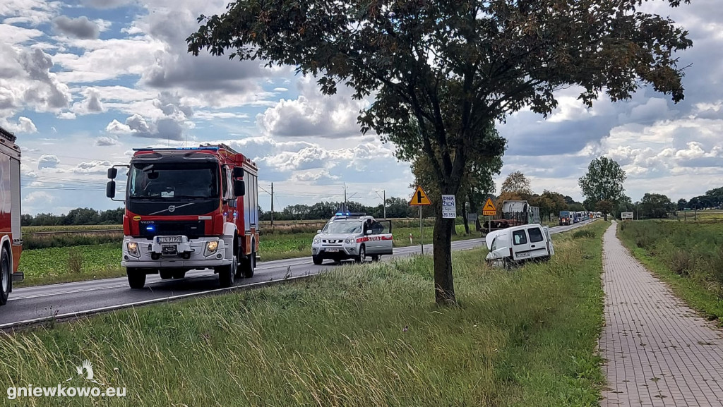 Wypadek między Gniewkowem a Suchatówką