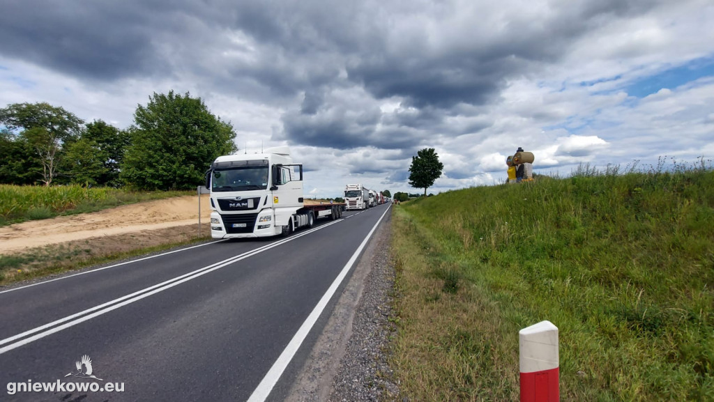 Wypadek między Gniewkowem a Suchatówką