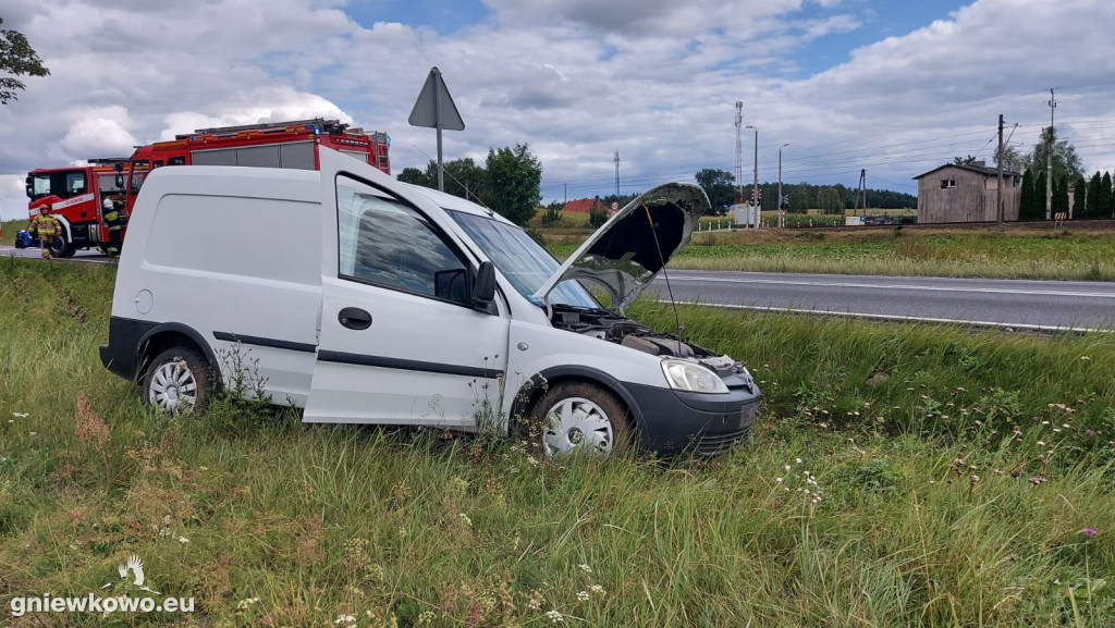 Wypadek między Gniewkowem a Suchatówką
