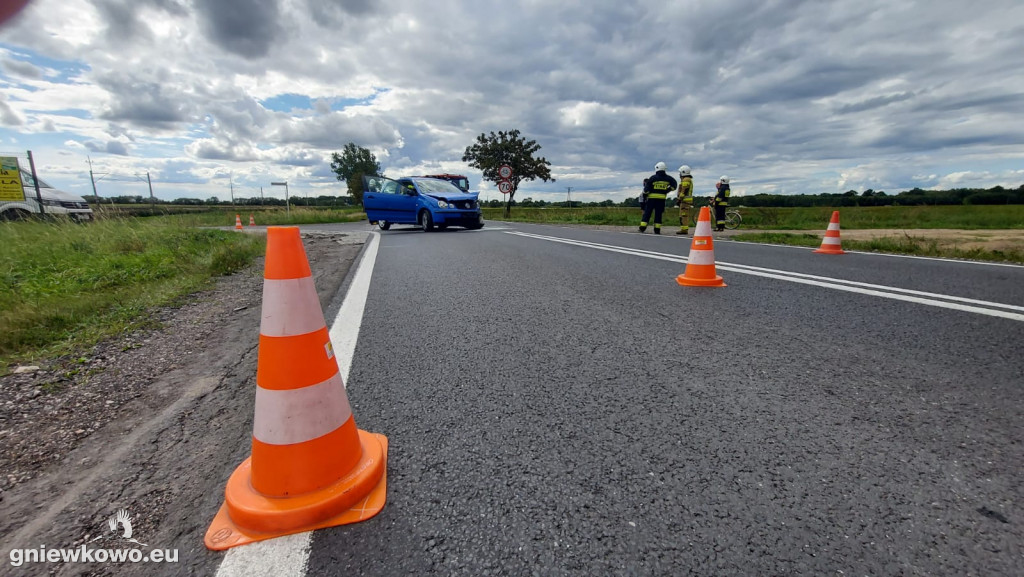 Wypadek między Gniewkowem a Suchatówką