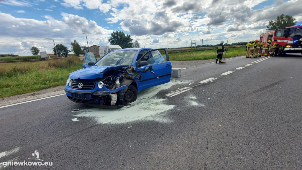 Wypadek między Gniewkowem a Suchatówką