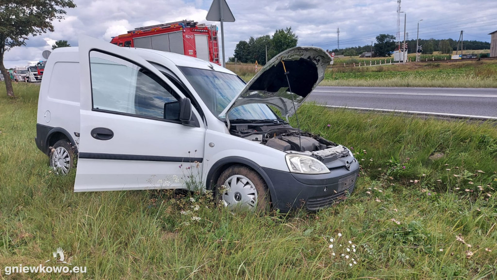 Wypadek między Gniewkowem a Suchatówką