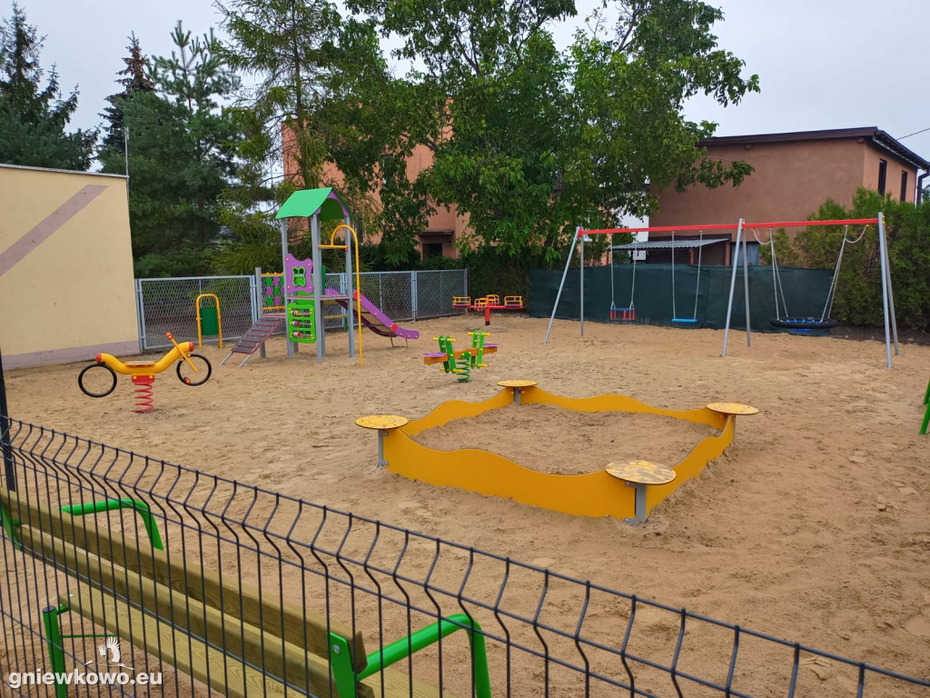 Nowy plac zabaw na Osiedlu Toruńskim