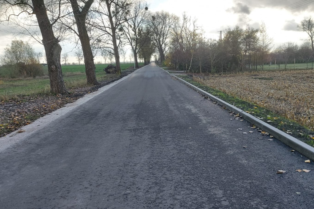 Przebudowana ulica Cegielna