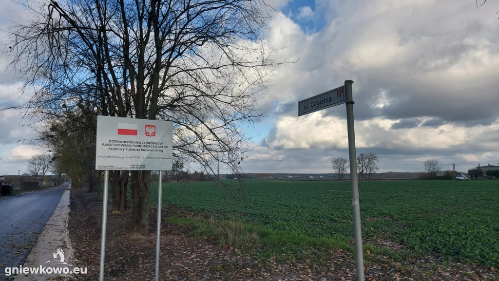 Przebudowana ulica Cegielna