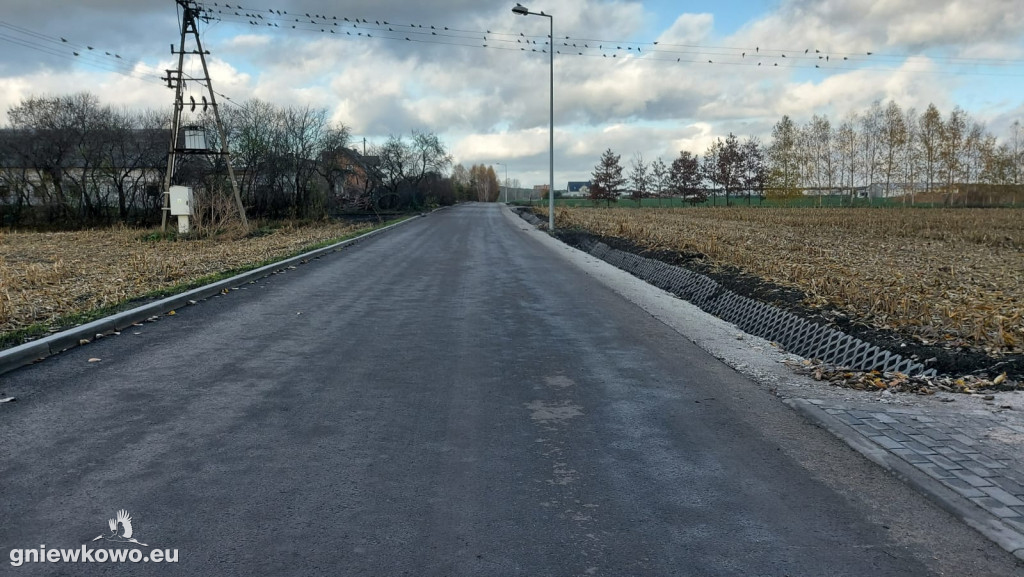 Przebudowana ulica Cegielna