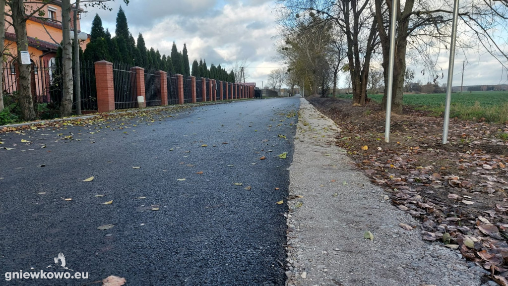 Przebudowana ulica Cegielna