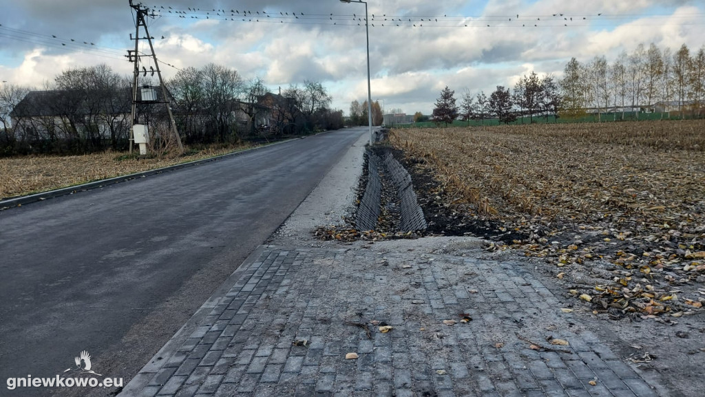Przebudowana ulica Cegielna